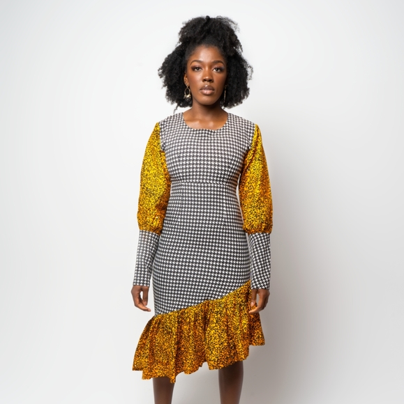 AFRICAN print dress - Picture 2 of 5